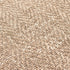 Outdoor Teppich Wetterfest in Sisal Jute Optik | Für Drinnen und Draußen | Terrasse Balkon Garten Wohnzimmer Badezimmer Küche | Fischgrät
